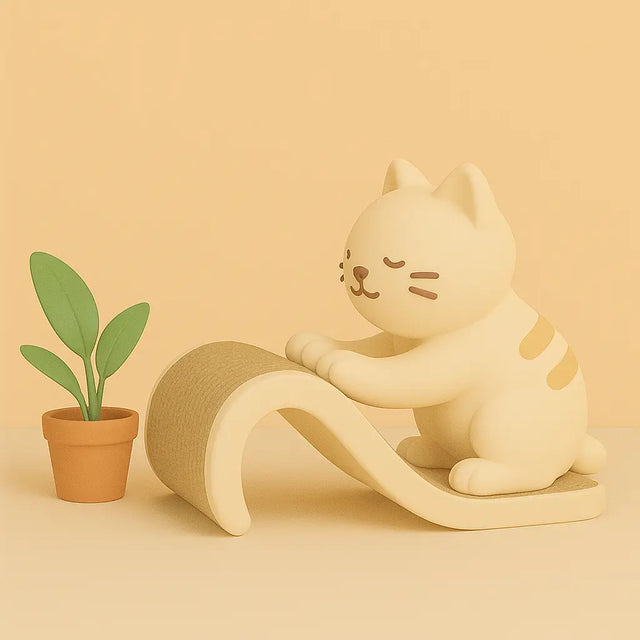 Griffoir chat moderne