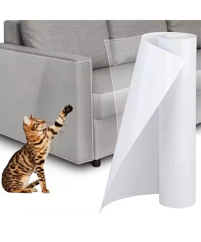 Ruban anti-griffes transparent pour mobilier – Film autocollant PVC