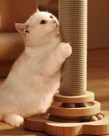 Griffoir chat colonne en sisal – Avec base antidérapante