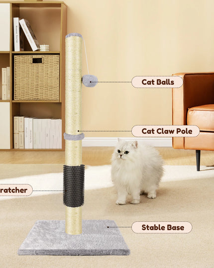 Poteau griffoir chat 80cm