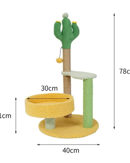 Cactus griffoir chat Jaune