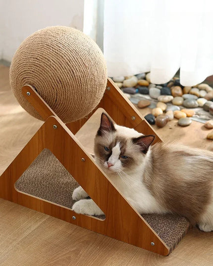 Griffoir boule chat interactif