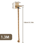 1.3 m- épaisseur 3cm (juste corde)