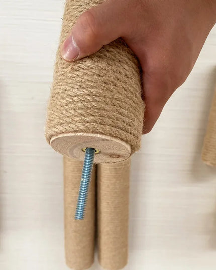 Poteau de remplacement en sisal