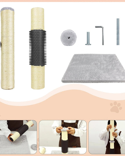 Poteau griffoir chat 80cm