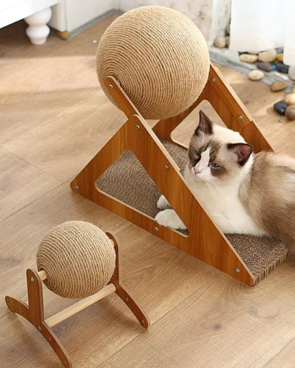Griffoir boule chat interactif