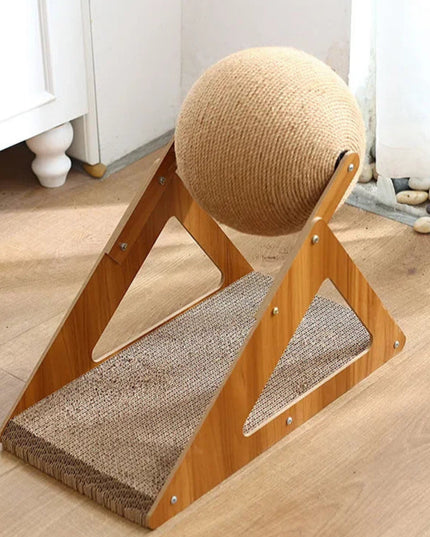 Griffoir boule chat interactif