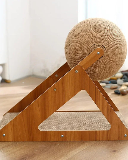 Griffoir boule chat interactif