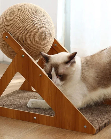 Griffoir boule chat interactif