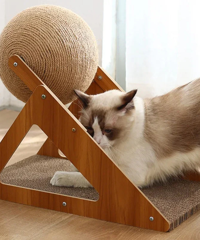 Griffoir boule chat interactif