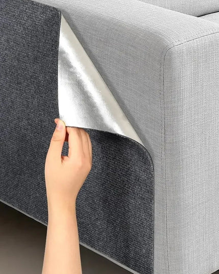 Protection anti-griffes pour canapé Noir – Tapis autocollant 60×200 cm