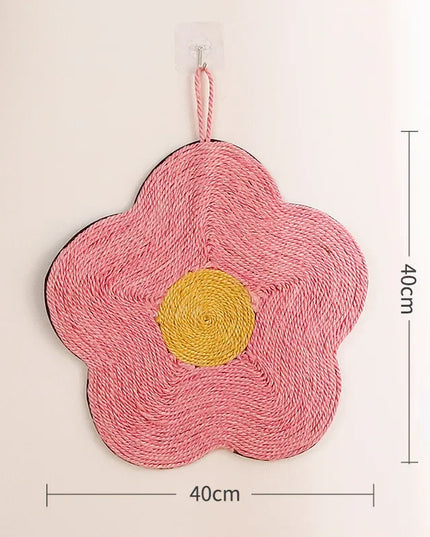 Griffoir chat mural Fleur