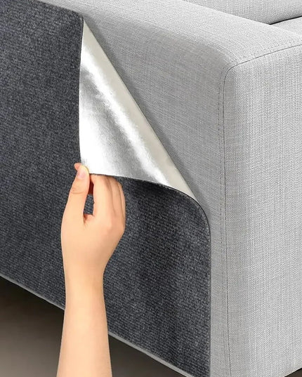Protection anti-griffes pour canapé Gris  – Tapis autocollant 60×200 cm