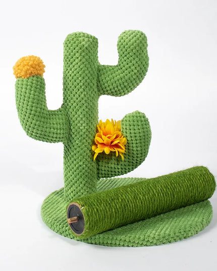 Griffoir chat en forme de cactus