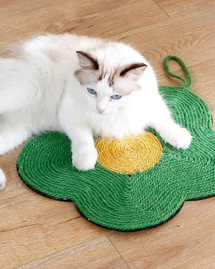 griffoir pour chat vert
